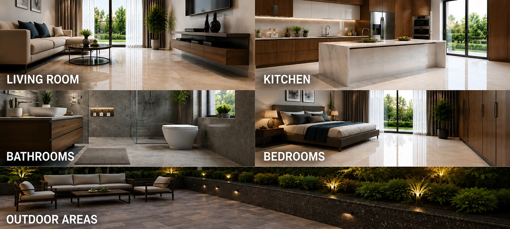 Tile vs Granite