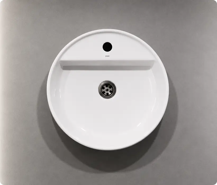 Designer bathroom sink
