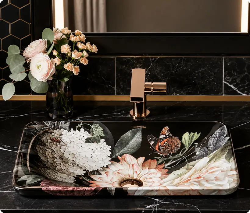 Modern wash basins