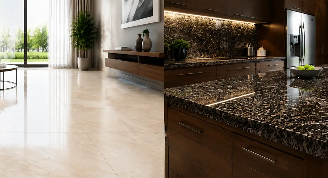 Tile vs Granite: Which Flooring Is the Smarter Choice for Your Home?