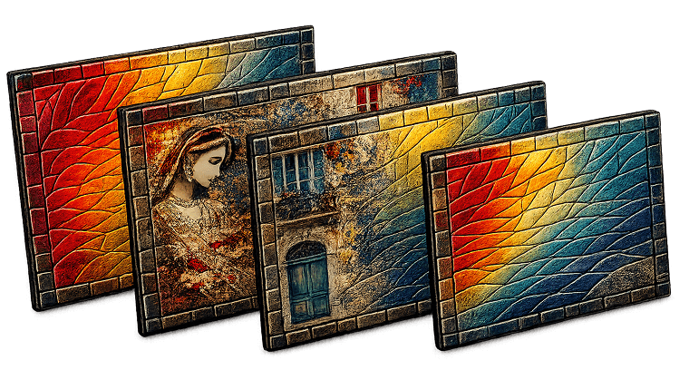 Decorative tiles collections