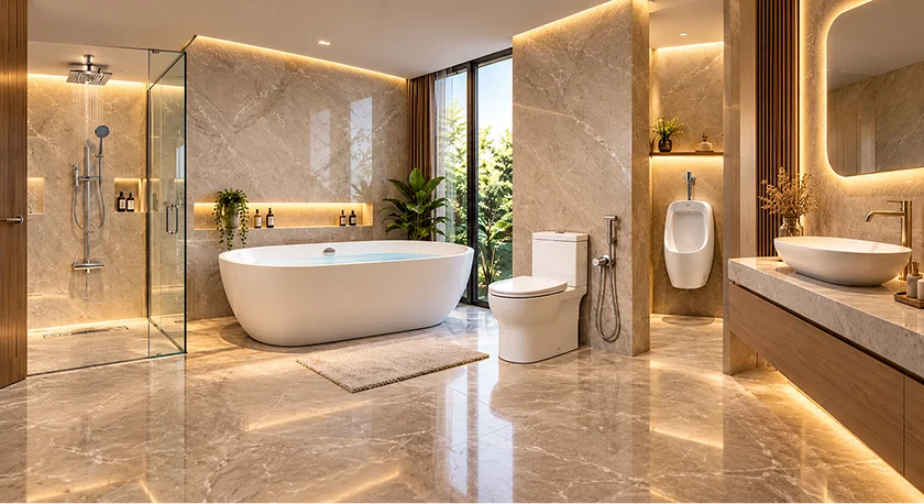 Sanitaryware Items List for a Modern Bathroom